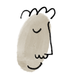 Cartoon mans face