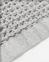 Onsen Waffle Hand Towel in Cinder Grey #color_cinder-grey