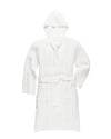 The ONSEN White Waffle Bath Robe on a white background.