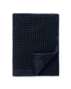 The ONSEN Twilight Blue Waffle Bath Sheet on a white background.
