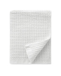 The ONSEN White Waffle Bath Sheet on a white background.
