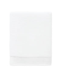 The ONSEN White Plush Bath Sheet on a white background.