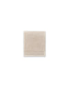 The ONSEN Oatmeal Plush Face Towel on a white background.