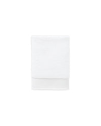 The ONSEN White Plush Hand Towel on a white background.
