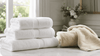 A supima cotton and egyptian cotton on the table.