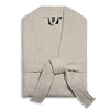 Antimicrobial Gauze Robe folded and tied, featuring a cozy, silver-infused finish for odor protection.