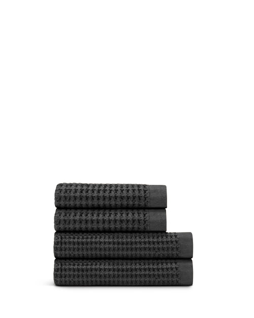 Supima® Waffle 4pc Bath Towel Bundle | Onsen®