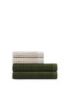 Supima® Waffle 4pc Bath Sheet Bundle