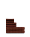 6-Piece Waffle Bath Sheet Set