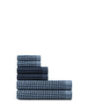 Supima® Waffle 6pc Multicolor Bath Sheet Bundle