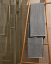 Sculpted Terry Bath Towels
