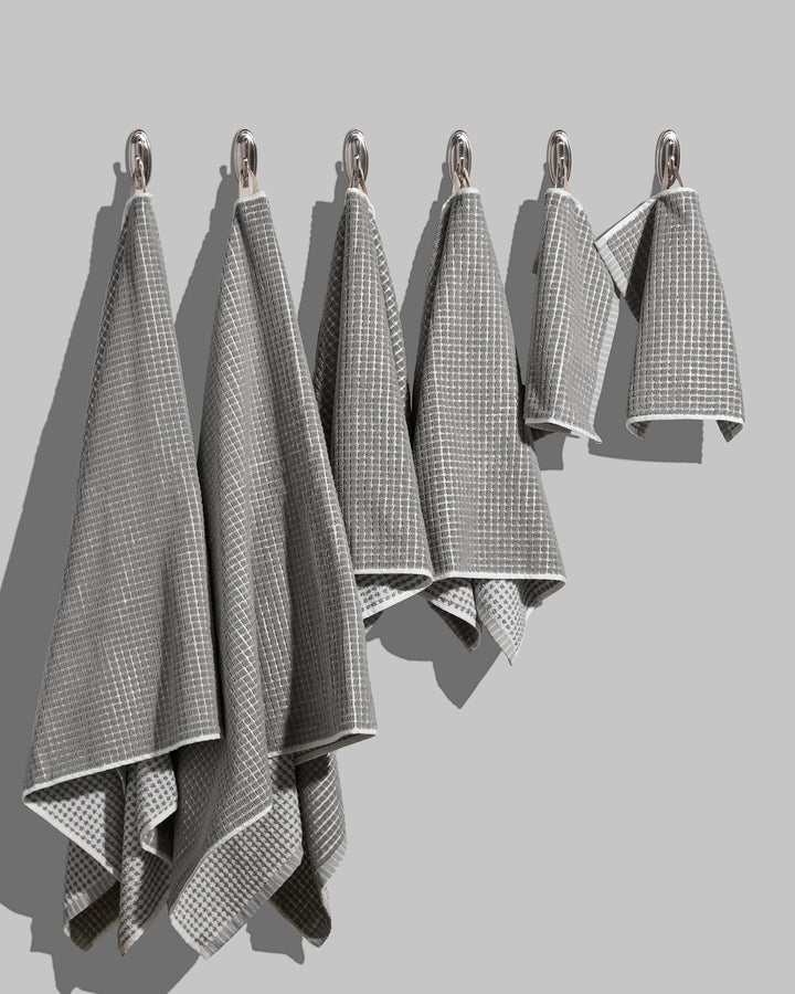 Sculpted Terry 6pc Towel Bundle | Onsen®