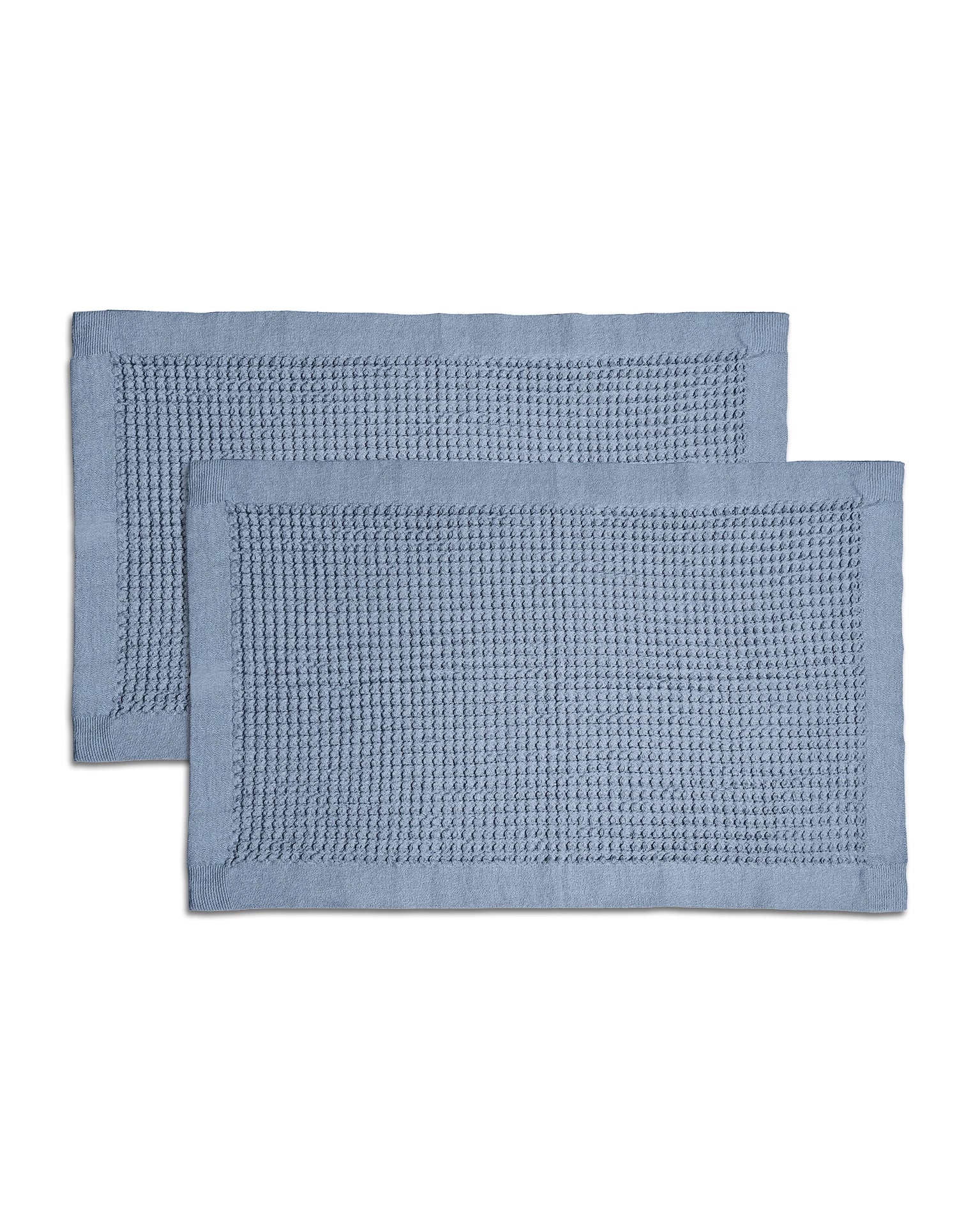 Supima® Waffle Bath Mat WHITE