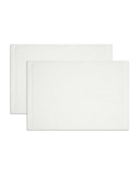 Sculpted Terry Bath Mat set, featuring soft and absorbent construction for optimal comfort.