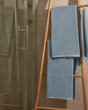 Sculpted Terry Bath Towels