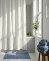 Supima waffle complete bathroom bundle including bath towels, hand towels, face towels, and a bath mat in coordinated colors.
