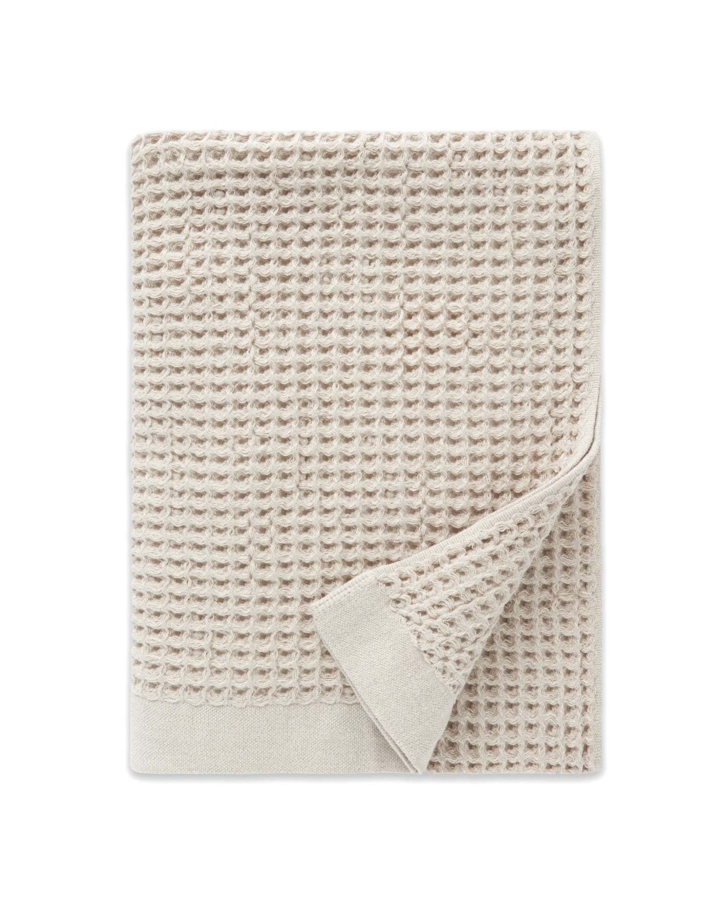 The ONSEN Oatmeal Waffle Bath Sheet on a white background.