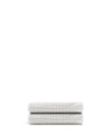 The ONSEN White Waffle Hand Towel Set of 2 on a white background.