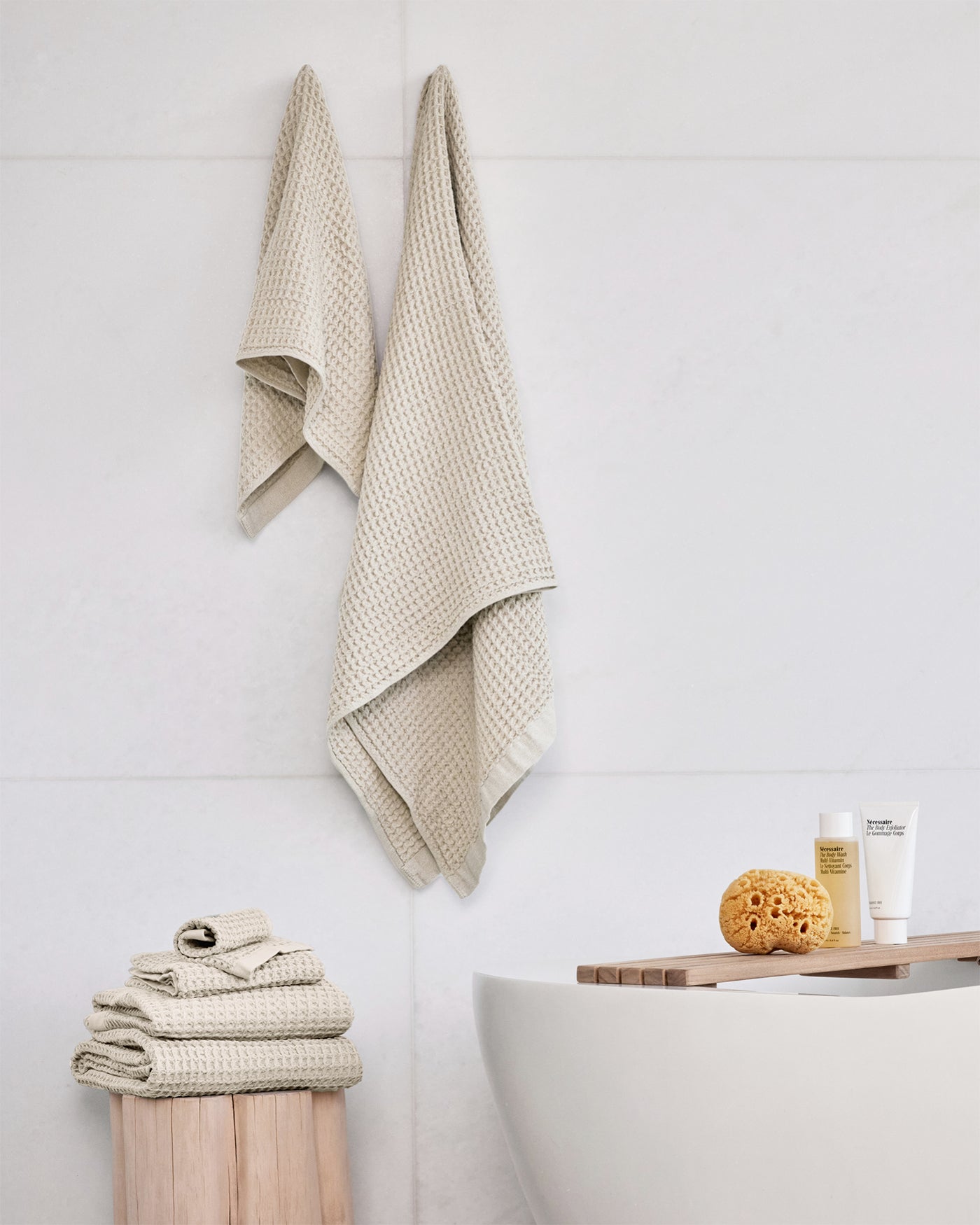 ONSEN Supima® Waffle Bath Sheet