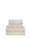 Plush bath towel in Oatmeal #color_oatmeal