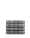 Onsen Bath Waffle Towel in Cinder Grey #color_cinder-grey