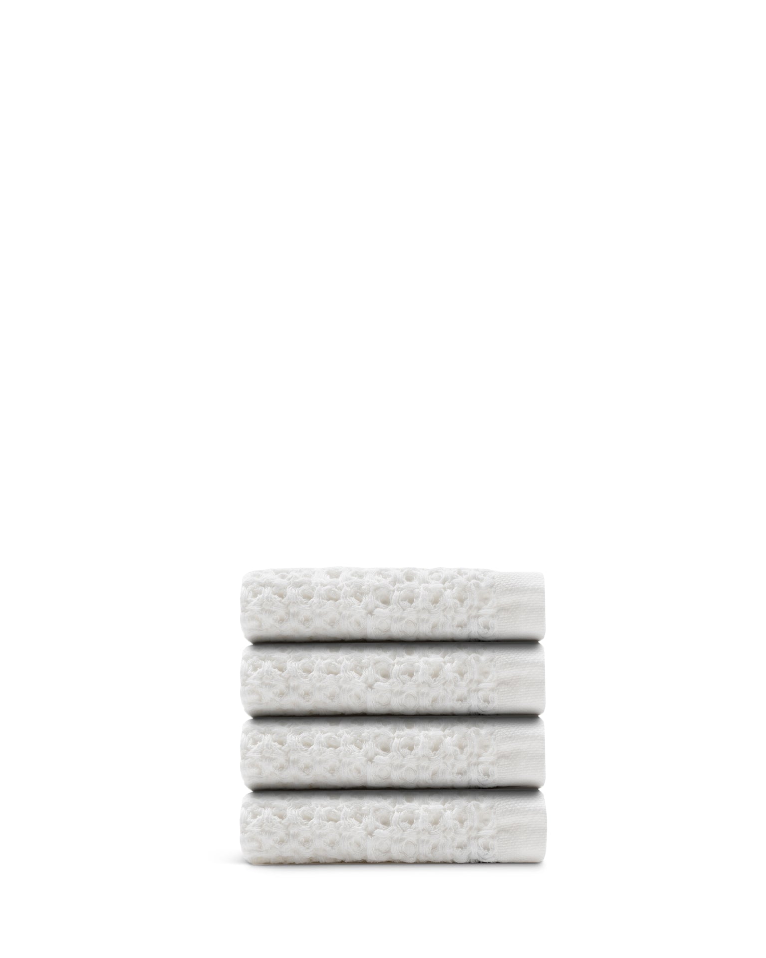 Supima® Waffle Face Towels Set of 4- Any Color