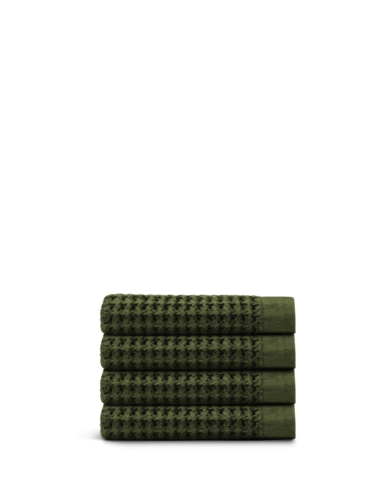 Onsen Waffle Hand Towels, Set of 4