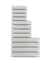 Waffle Bath Sheet in White #color_white