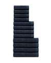 Onsen Waffle Bath Towel in Twilight Blue #color_twilight-blue
